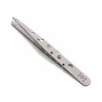 Rubis Perforated Stainless Steel Tweezer #135