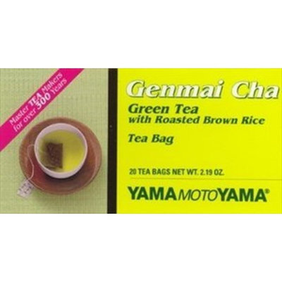 JapanBargain Yamamotoyama Genmai Cha Green Tea 20 Bags #4545