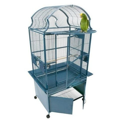A&e Cage Large Fan Top Bird Cage Color: Sandstone