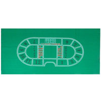 Trademark Poker Baccarat Felt Layout - 36 x 72 inch