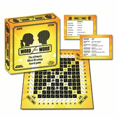 GDC-GameDevCo Word for Word Junior Edition Board Game Ages 8+, 1 ea