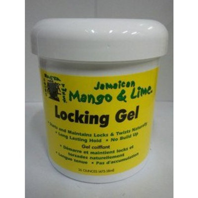 JAMAICAN GRO Jamaican Mango and Lime Locking Hair Gel, 16 Ounce