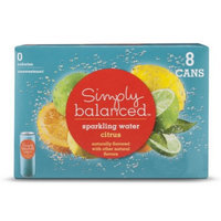 Simply Balanced Sparkling Citrus 8pk 12oz