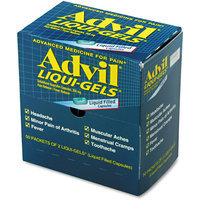 ACME Furniture Acme United Corporation 016902 Advil Liqui-Gels Single Dose Med Pack 2/PK 50PK/BX
