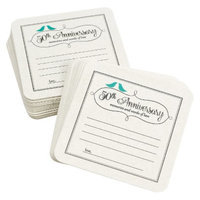 Hortense B. Hewitt 50th Anniversary Bird Coasters