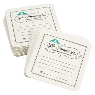 Hortense B. Hewitt 50th Anniversary Bird Coasters