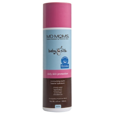 MD MOMS Baby Silk Daily Skin Protection Moisturizing Balm, 6.8 oz