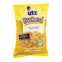 Utz Naturaly Baked Potato Crisps Cheddar & Sour Cream