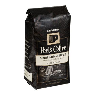 Peet's Coffee Uzuri African Blend Deep Roast Ground Coffee