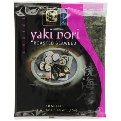 Yamamotoyama Yaki Nori Roasted Seaweed Choice, 0.88-Ounce Bags (Pack of 8)