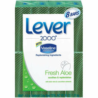 Lever 2000 Fresh Aloe Deodorant Soap 8 Ct