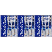 D P D&P Swizzle Sticks Gourmet Rock Candy, White, 10 ct, 3 pk