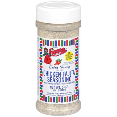 Bolner's Fiesta Brand Fiesta Brand Chicken Fajita Seasoning (Salt-Free), 5 oz jar