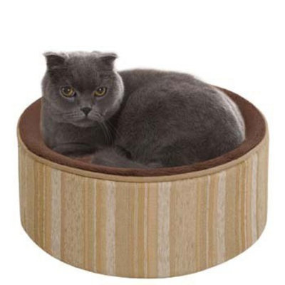 JLA Pets Soft Touch Kitty Kup with ShowOff Jacquard Exterior - 16 inches