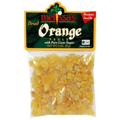 Melissa's Dried Orange Peels, 3-Ounce Bags (Pack of 12)