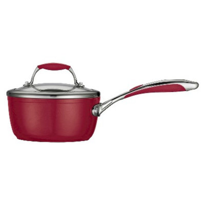 Tramontina Ceramica 1.5 qt. Covered Sauce Pan - Red