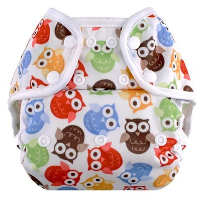 Blueberry Coveralls, Snaps, Owls (Discontinued by Manufacturer)