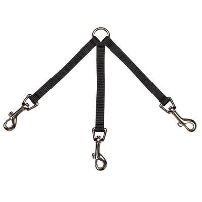 Petedge US9141 24 30 Zack and Zoey 3-Way Coupler 24 In Jet Black