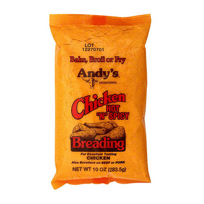 Andy's Seasoning Hot N Spicy Chicken Breading