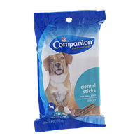 Companion Dental Sticks for Small Dogs - 10 CT