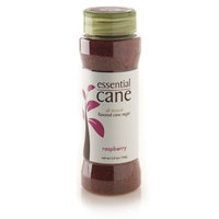 Essential Cane Raspberry Flavored Cane Sugar, 5-Ounce Jars (Pack of 3)