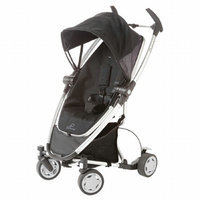 Quinny Zapp Xtra Stroller with Folding Seat, Rocking Black, 1 ea