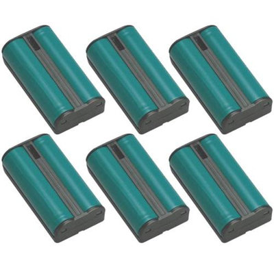 Battery for All Brands 2400/2401 (6 Pack) Replacement Battery