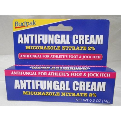 Budpak, Inc. Budpak Antifungal Cream - 2% Miconazole Nitrate (0.5 Oz.)