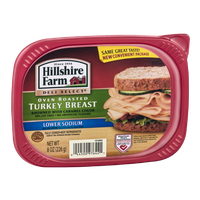 Hillshire Farm Deli Select Oven Roasted Turkey Breast Lower Sodium