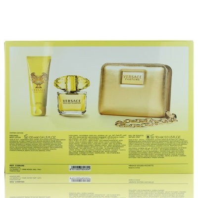 Versace Yellow Diamond 3 Piece Set-NO COLOUR-One Size