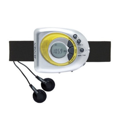 Spectra Merchandising International Jensen SAB-55 AM/FM Armband Radio