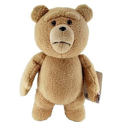 Black Bear Of The Black Forest Ted 16-Inch R-Rated Talking Plush Teddy Bear w/ Moving Mouth