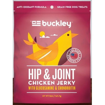 Buckley JERKY, HIP & JOINT, CHICKEN, (Pack of 6)