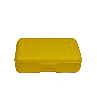 Romanoff Products ROM60203 Pencil Box Yellow