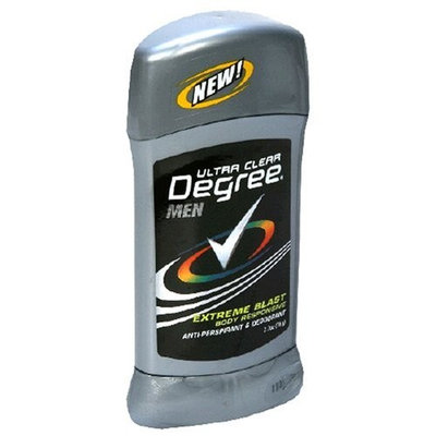 Degree Men's Ultra Clear Anti-Perspirant & Deodorant Stick, Extreme Blast, 2.7 oz (76 g)