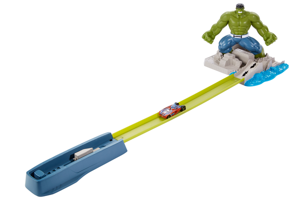 Mattel Hot Wheels Marvel Avengers Assemble Hulk Smash Spin-Out