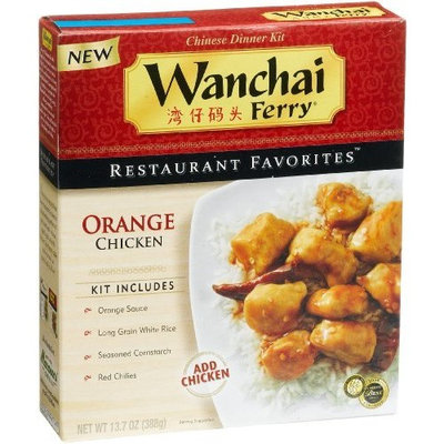 Wanchai Ferry Restaurant Favorites, Orange Chicken, 13.7-Ounce Boxes (Pack of 4)