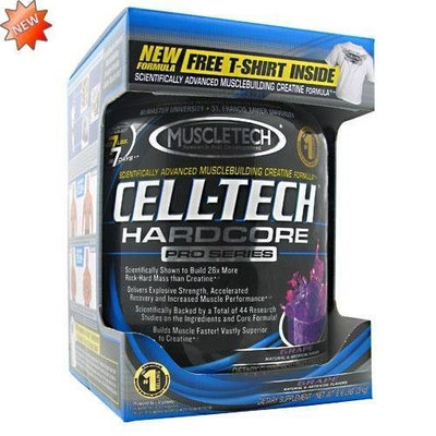 Muscletech Celltech Hardcore Pro, Grape, 6.6-Pound