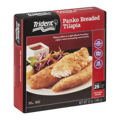 Trident Seafoods Panko Breaded Tilapia