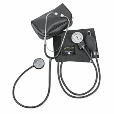 Veridian Healthcare Two-Party Home Blood Pressure Kit with Detached Nurse Stethoscope