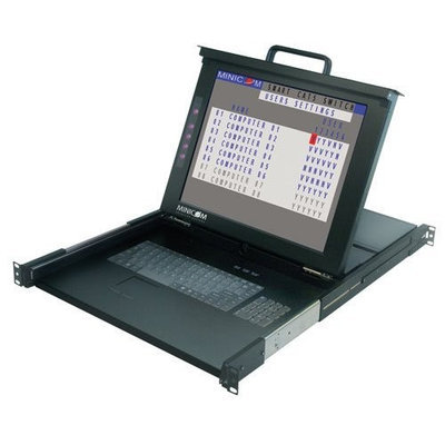 TRIPP LITE Minicom SMARTRACK 116 16-Port Cat5 KVM Rack Console LCD TAA (0SU52091)