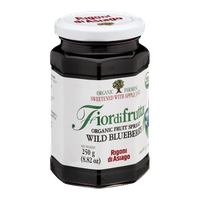 Fiordifrutta Organic Fruit Spread Wild Blueberry