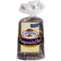 Earth Grains Pumpernickel Rye Premium Bread, 16 oz