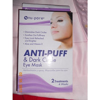 united exchange corp Nu-Pore ANTI-PUFF & DARK CIRCLE EYE TREATMENT MASKS 2 Treatments to box Bonus feather hair extension hair