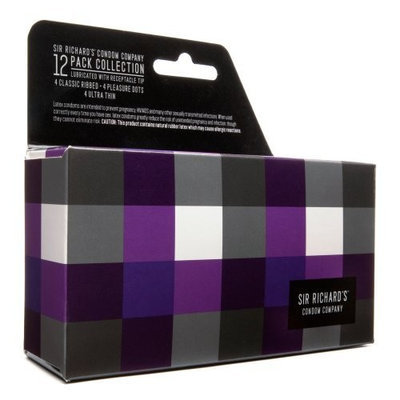 Sir Richard's Condom Company Collection of Condoms, 12-Count Pack