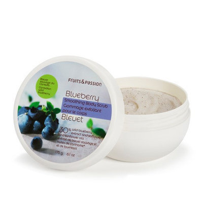 Fruits & Passion Smoothing Body Scrub, Blueberry