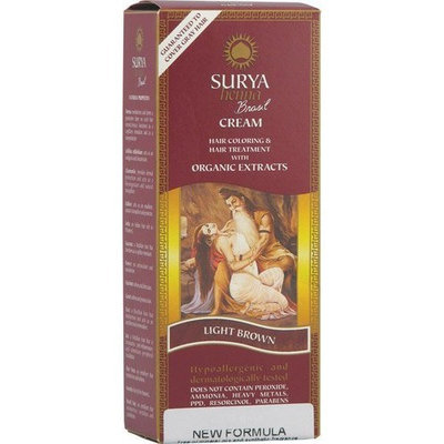 Henna Cream Light Brown - 2.3 OZ,(Surya Amazonia Preciosa)