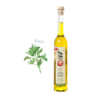 Nar Gourmet - Naturally Basil Flavored Olive Oil 200ML