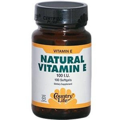 Country Life, Natural Vitamin E 100 I.u., 100-Count