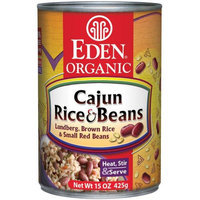 Eden Organic EDEN Cajun Rice & Small Red Beans, Organic, 15 Ounce (Pack of 6)